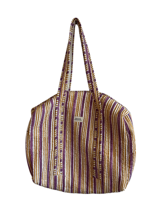 Sac Week end  Stripe Soleil