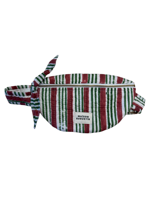 Sac Banane Kids Stripe Brique