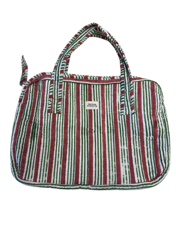 Sac Travel Stripe Brique