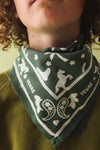 Foulard Bébé Enfant Cow-boy vert