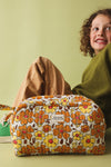 Trousse de toilette Flower doré