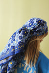 Foulard Adulte  Flower minuit