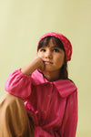 Foulard Bébé Enfant Cow-boy fushia
