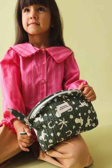 Trousse Make up Cowboy vert