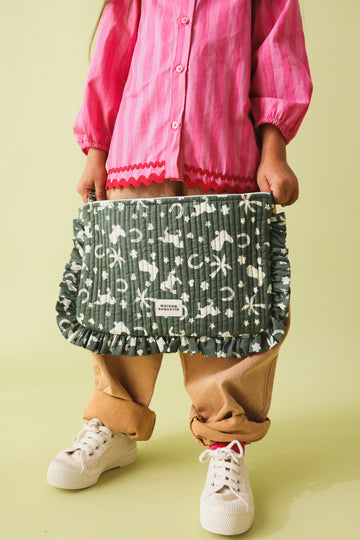 Grande Pochette Cow-vert