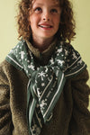 Duo Foulard Matchy Matchy 1 grand et 1 petit Cow-boy vert