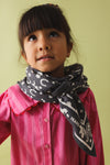 Duo Foulard Matchy Matchy 1 grand et 1 petit Cow-boy gris