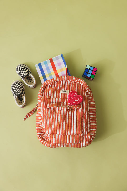 Sac à dos Stripe brown