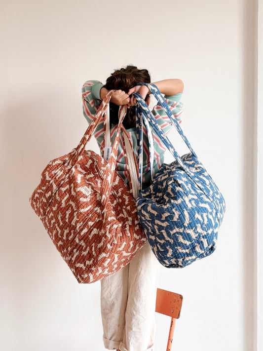 Sac Week end Teckel Blue