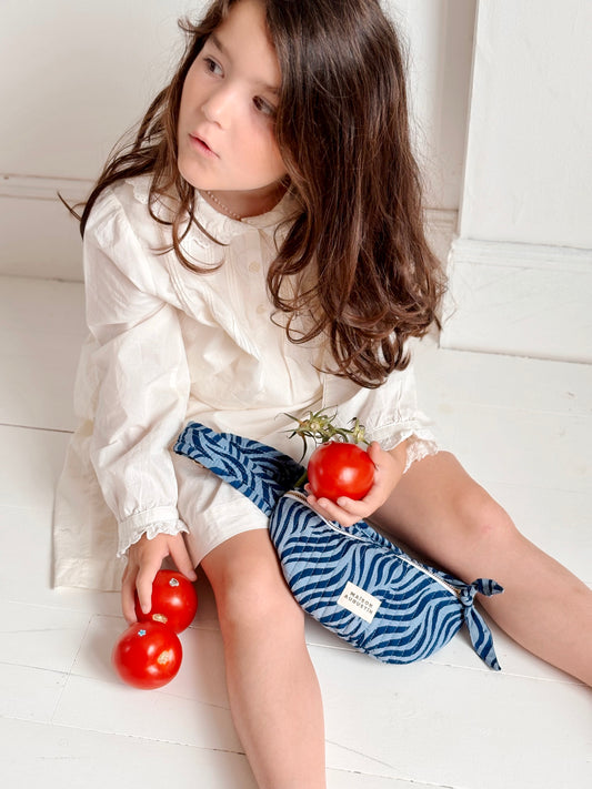 Sac Banane Kids Zebre Indigo