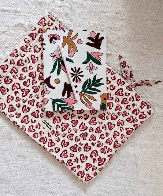 Housse ordinateur LEO CERISE