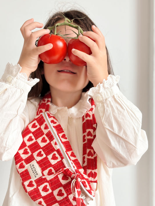 Sac Banane Mum Coeur Rubis