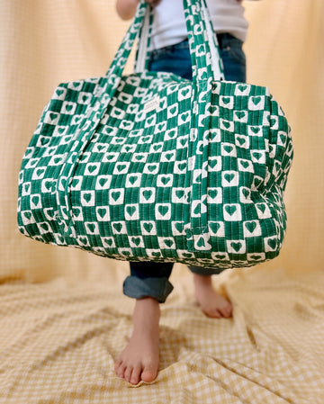 Sac Week end Coeur Sapin