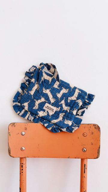 Petite Pochette Teckel Blue