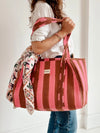 Sac Week end Stripe malabar