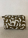 Trousse de toilette Teckel Kaki