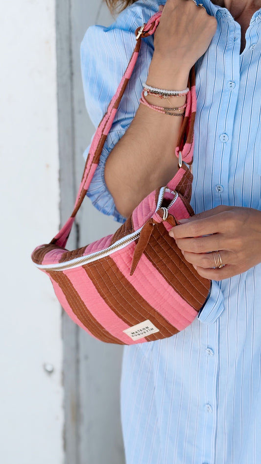 Sac Banane Mum Stripe Malabar