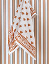 Foulard Bébé Enfant Love Cannelle 50cm