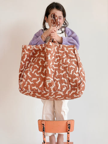 Cabas Teckel Brown