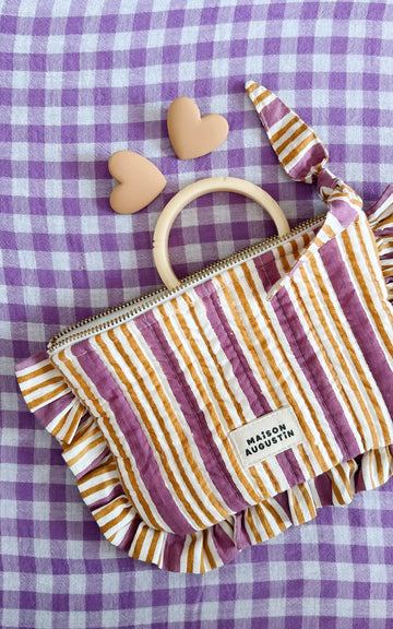 Petite Pochette Stripe Soleil