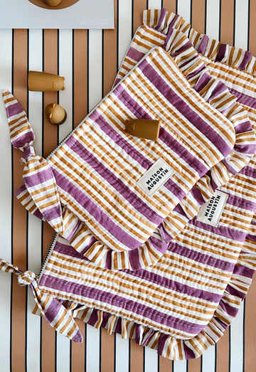 Grande Pochette Stripe Soleil