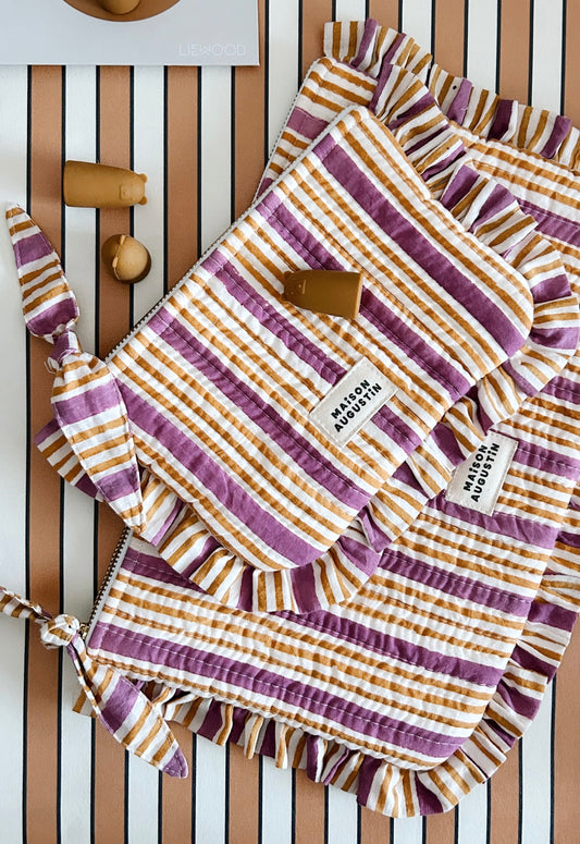 Petite Pochette Stripe Soleil