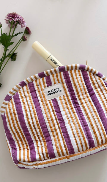 Trousse Make up Stripe Soleil
