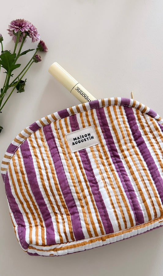 Trousse Make up Stripe Soleil