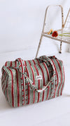 Sac Week end  Stripe Brique